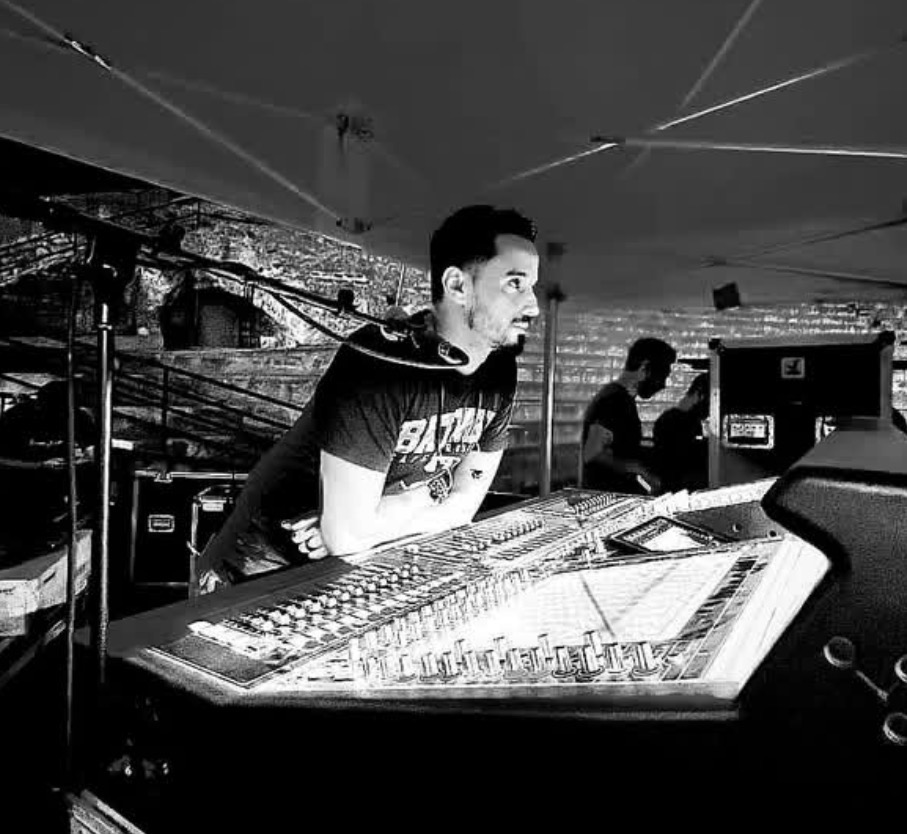 Live sound setup